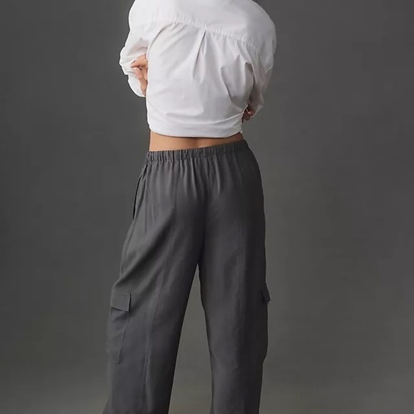 NWT By Anthropologie Cargo Parachute Pants Size S - Picture 5 of 10